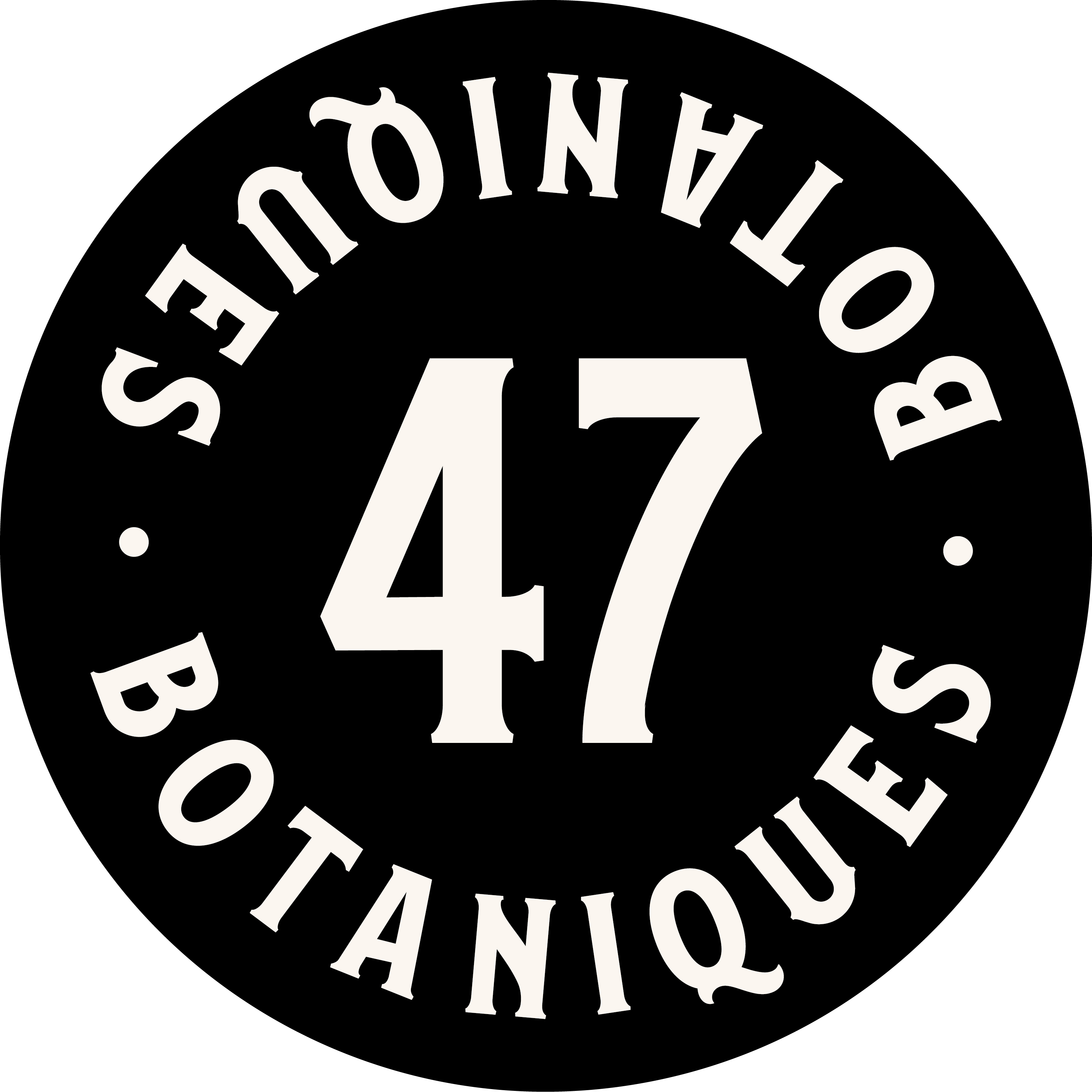 Badge 47 botaniques