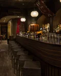 Long bar counter at Door 74