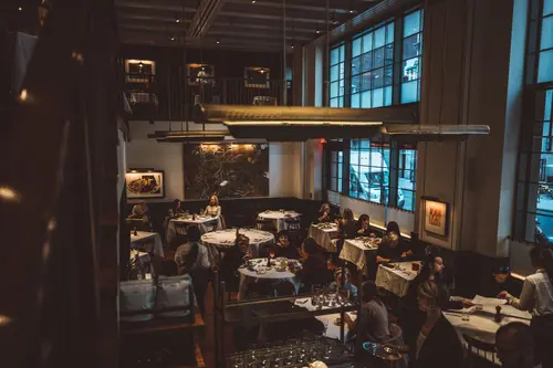 Guests dining at Union Square Cafe