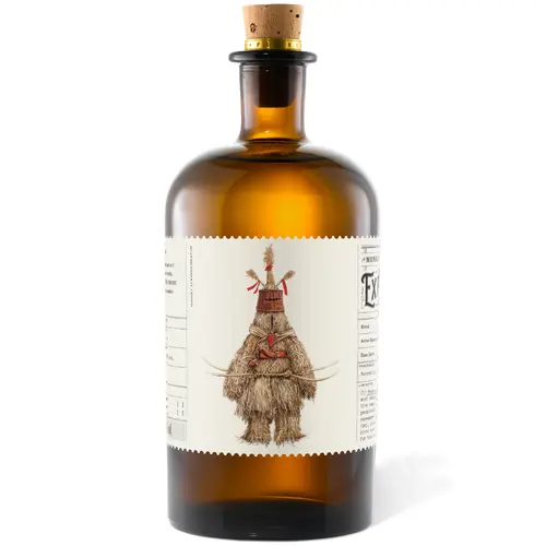 Monkey 47 Experimentum Series bottle with illustrated label