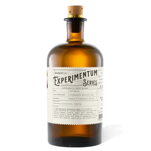 Monkey 47 Experimentum Series 2y07 Berlin bottle with Experimentum label