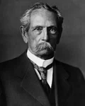 Black-and-white portrait of Carl Friedrich Benz