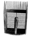 Historic Preiselbeerkamm, a wooden lingonberry picking comb